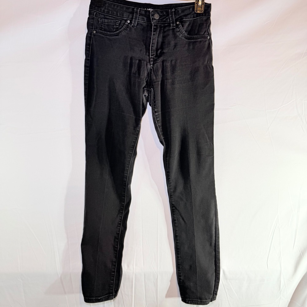 D. Jeans Womens Gray Skinny Denim Pants Size 8 Stretch Charcoal Slim Fit‎ Jeans